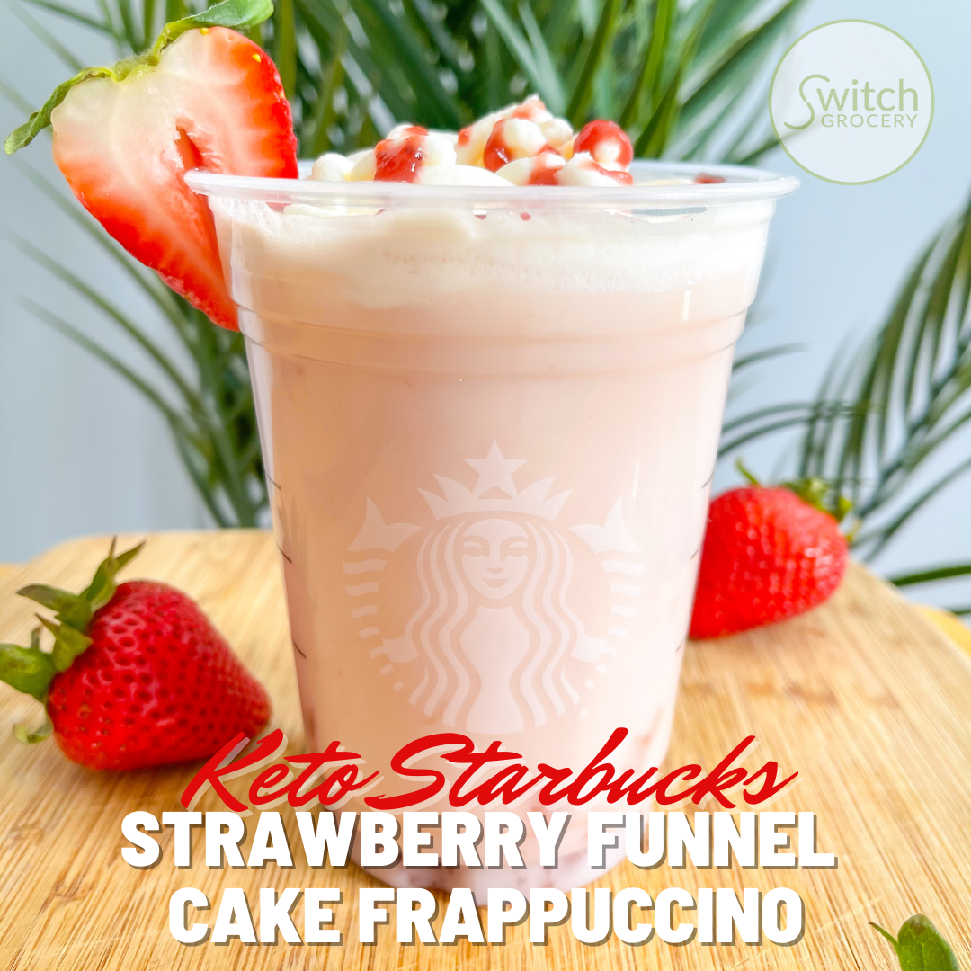 Strawberry Funnel Cake Frappuccino Is the Latest New Starbucks Drink