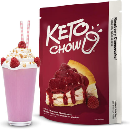 Keto Chow - Raspberry Cheesecake