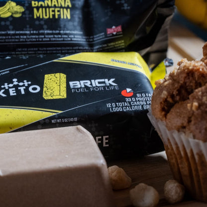 Keto Brick Banana Muffin